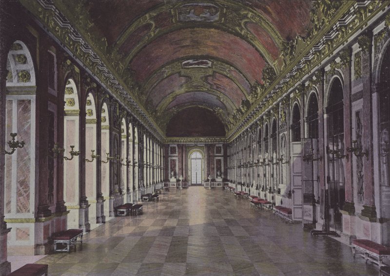 Hall of Mirrors (farvet foto) af (after) French Photographer
