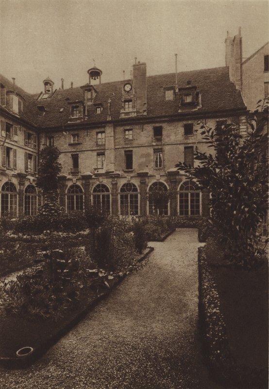 Abbey-aux-Bois (s/h-billede) af (after) French Photographer