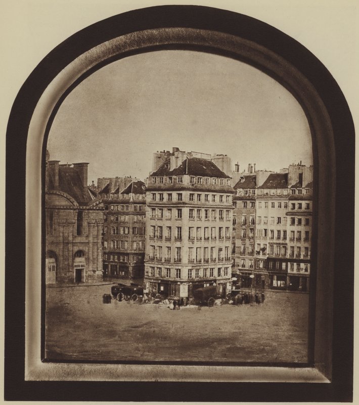 Hotel de Nantes, Place du Carrousel (s/h-billede) af (after) French Photographer