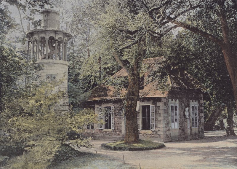 Mejeriet (farvet foto) af (after) French Photographer