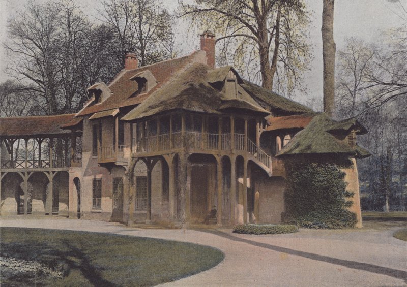Herrens hus (farvet foto) af (after) French Photographer