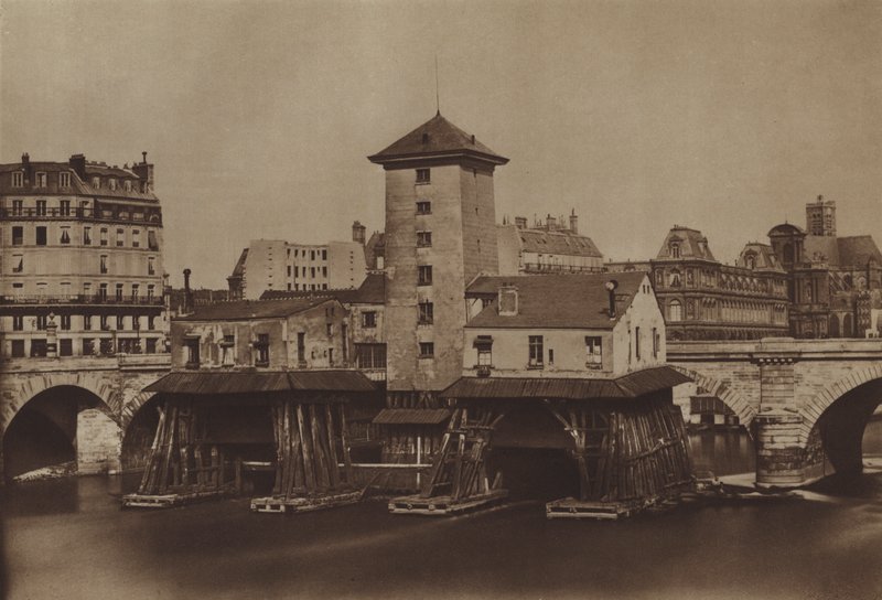 Notre-Dame pumpen (s/h foto) af (after) French Photographer