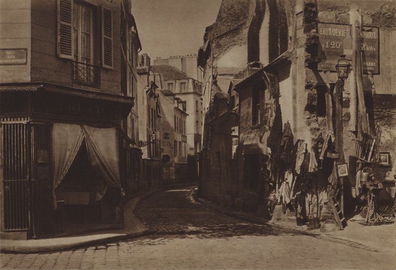 Rue de Lourcine (s/h foto) af (after) French Photographer