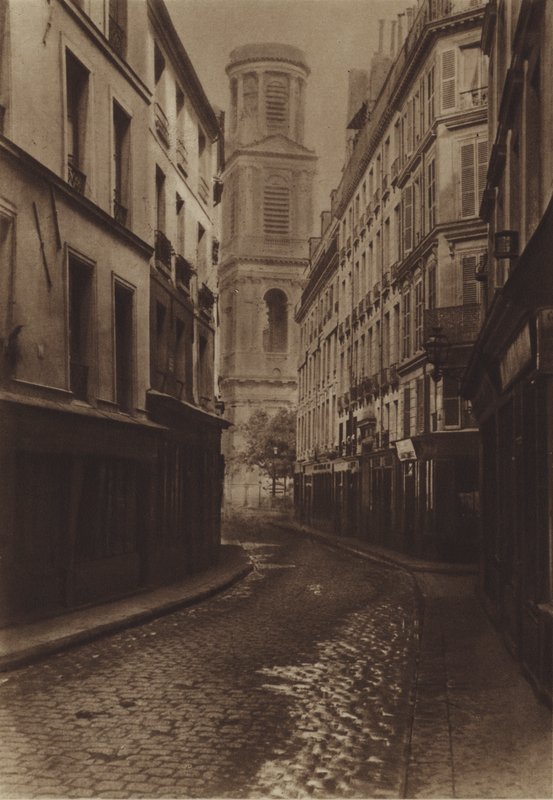 Rue du Vieux-Colombier (s/h foto) af (after) French Photographer