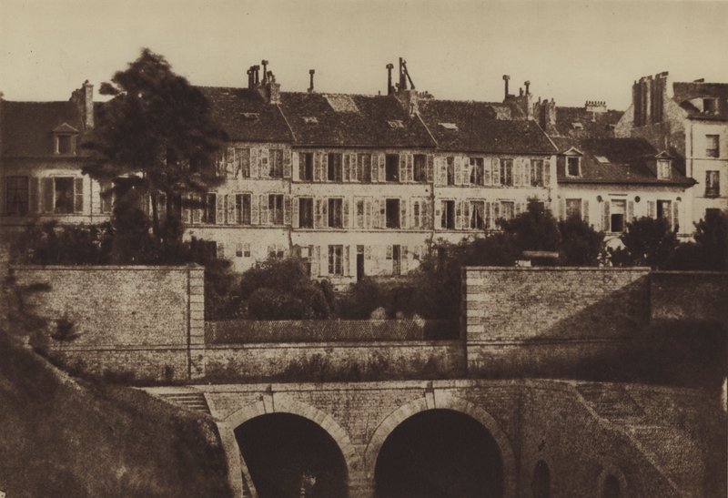 Den gamle Batignolles tunnel (s/h foto) af (after) French Photographer