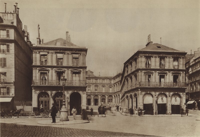 Det gamle Gare Saint-Lazare (s/h foto) af (after) French Photographer