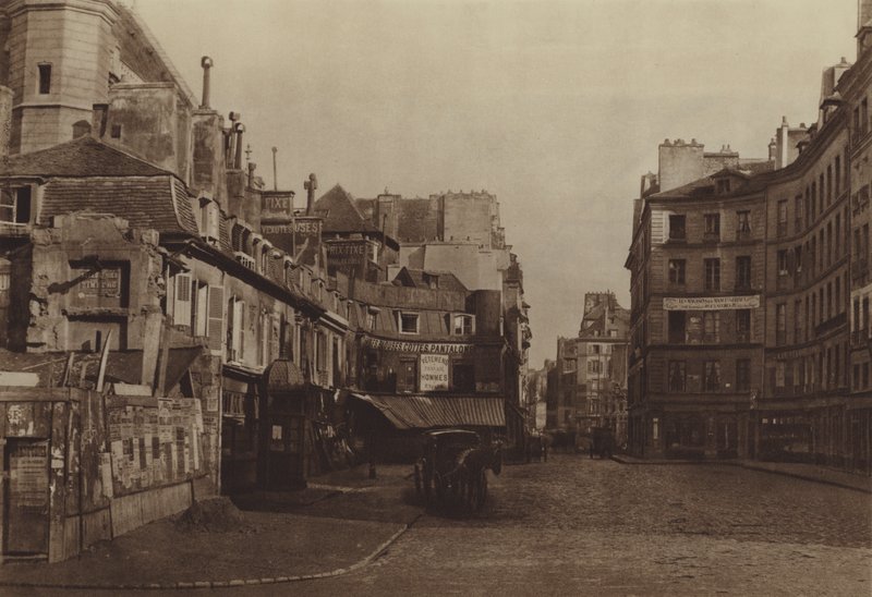 Carre Saint-Martin, set fra rue Reaumur (s/h foto) af (after) French Photographer
