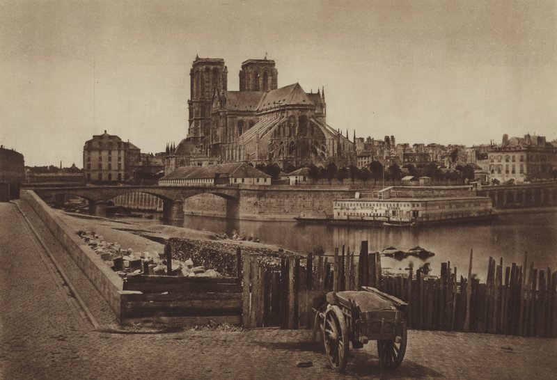 Apsis af Notre-Dame (s/h foto) af (after) French Photographer