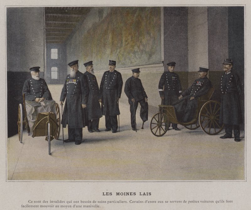 Les Moines Lais (farvet foto) af (after) French Photographer