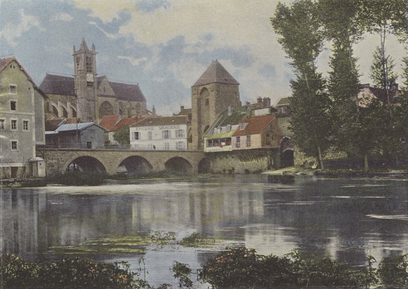 Moret (farvet foto) af (after) French Photographer