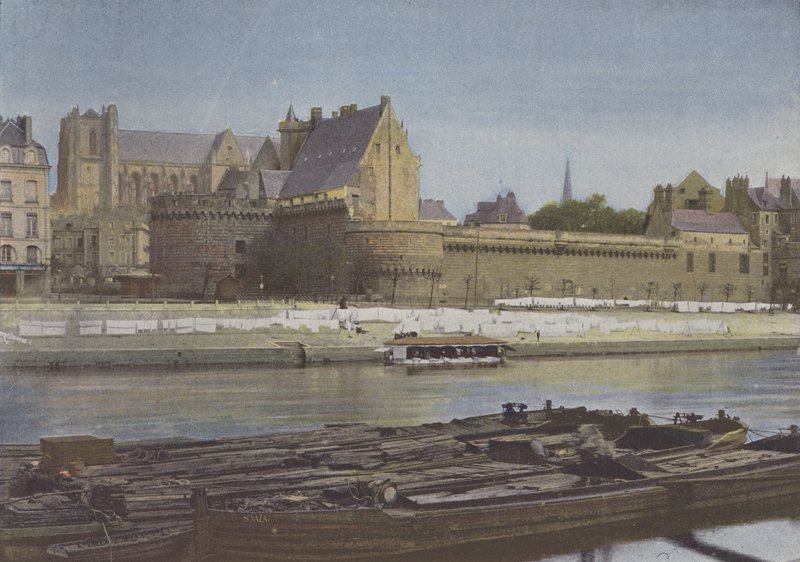 Nantes, Chateau (farvet foto) af (after) French Photographer