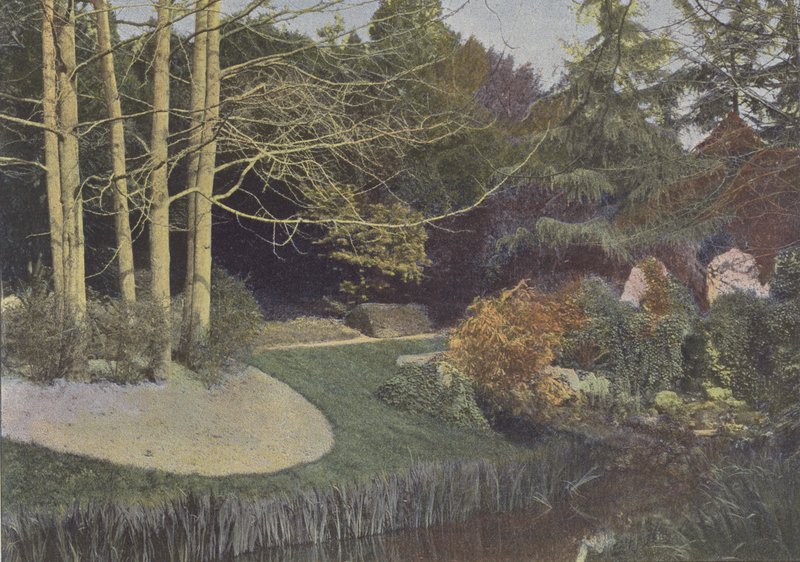 Nantes, Botanisk Have (farvet foto) af (after) French Photographer