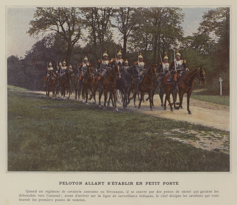 Deling vil etablere sig i lille post (farvet foto) af (after) French Photographer