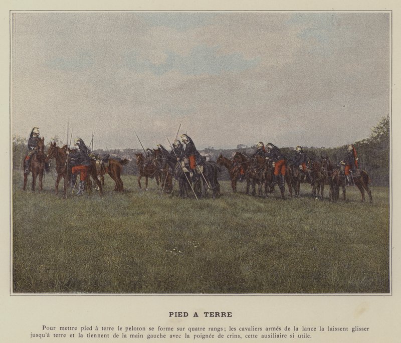 Pied a Terre (farvet foto) af (after) French Photographer