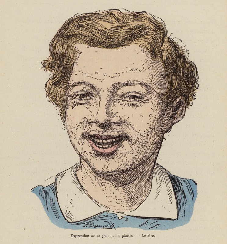 Latter (farvelagt gravering) af (after) French School