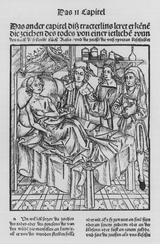 The Book of Cirurgia af Hieronymus Brunschwig (litho) af (after) German School
