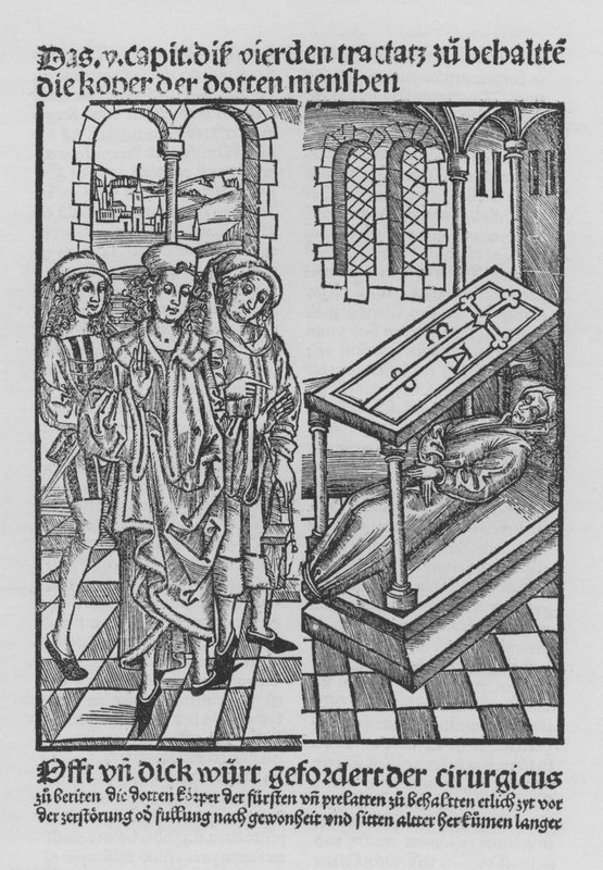 The Book of Cirurgia af Hieronymus Brunschwig (litho) af (after) German School