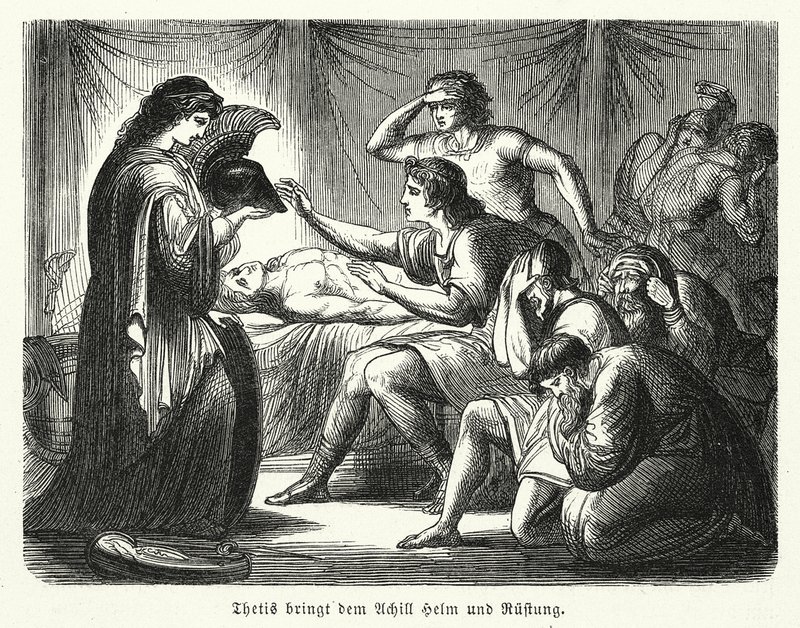 Thetis med Achilleus