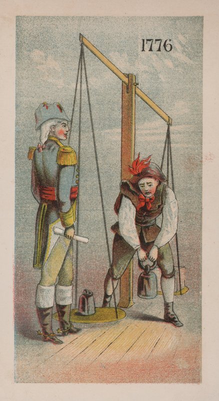 Amerikanske revolution, 1776 af American School