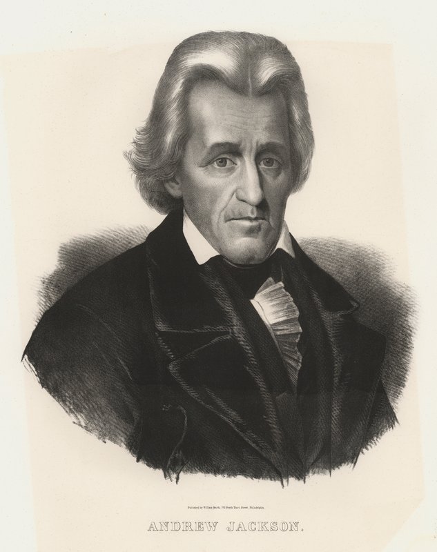 Andrew Jackson, syvende præsident i USA af American School