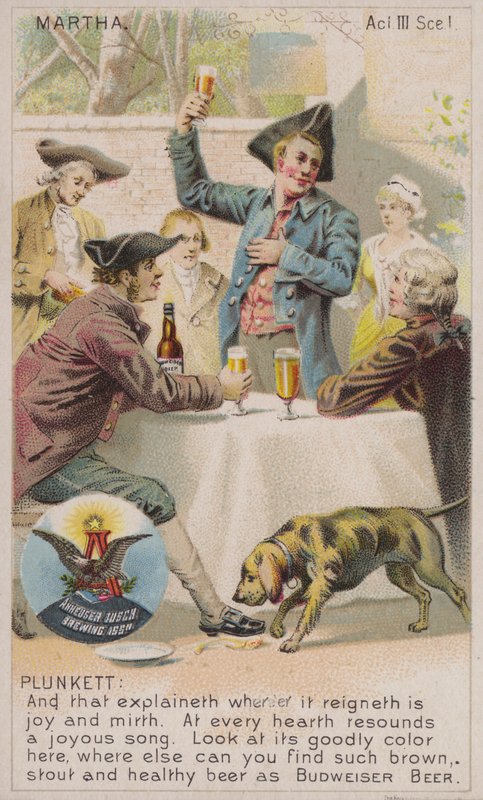 Budweiser øl af American School