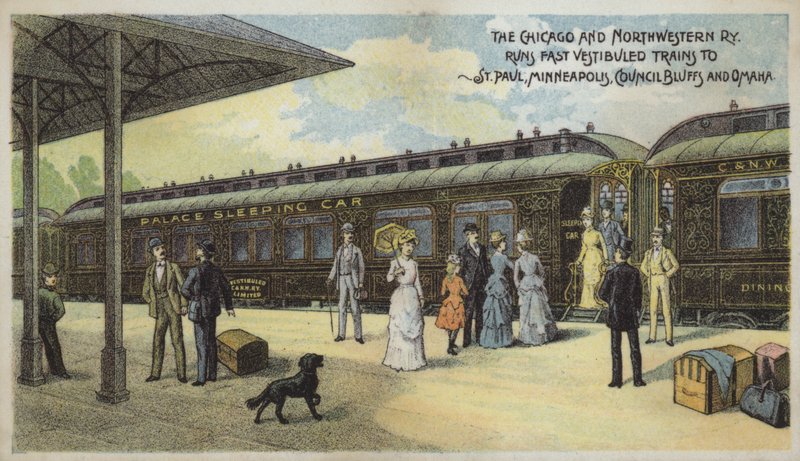 Chicago og Northwestern Railway af American School