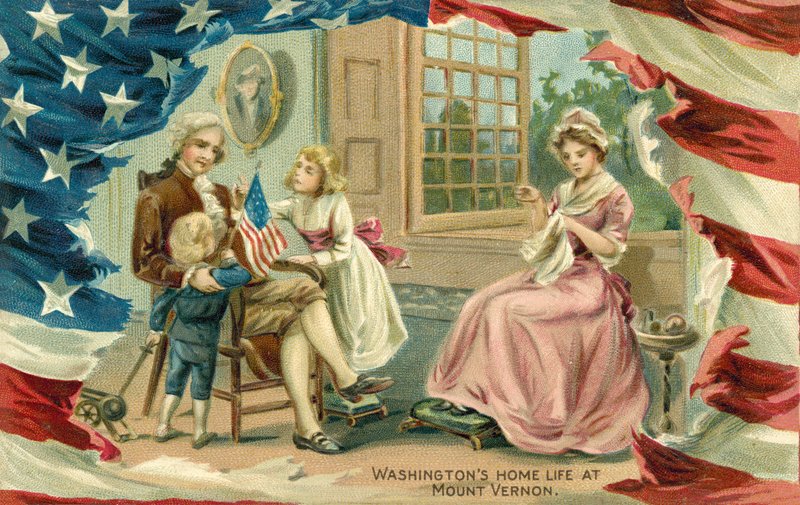 George Washingtons hjemmeliv på Mount Vernon af American School