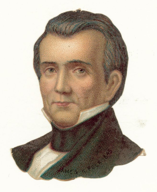James Knox Polk af American School