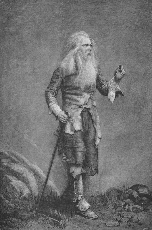Jefferson som Rip Van Winkle af American School