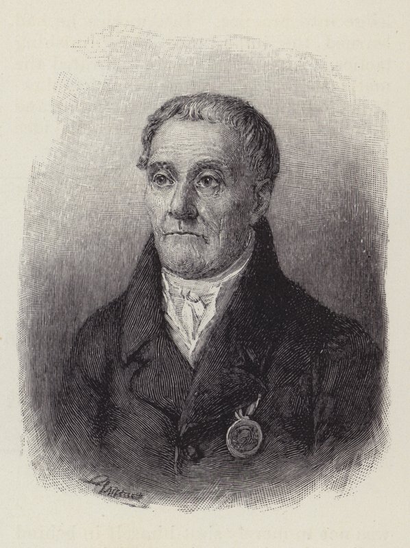 Joachim Nettelbeck, borgmester i byen Kolberg, Pommern, belejret af franskmændene i 1807 under Napoleonskrigene af American School