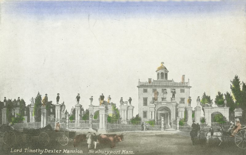 Lord Timothy Dexter Mansion, Newburyport, Massachusetts, USA af American School