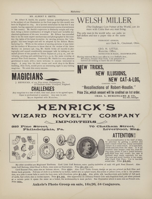 Magiske reklamer af American School