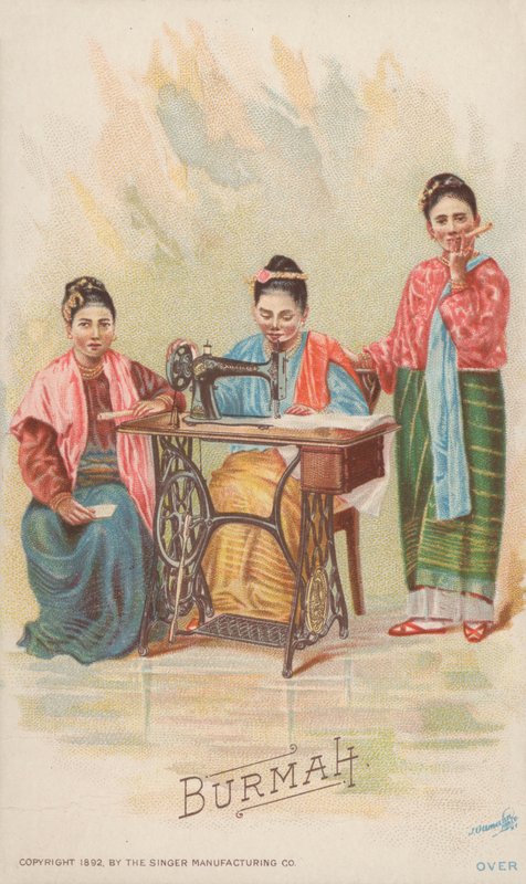 Symaskine, Burmah af American School