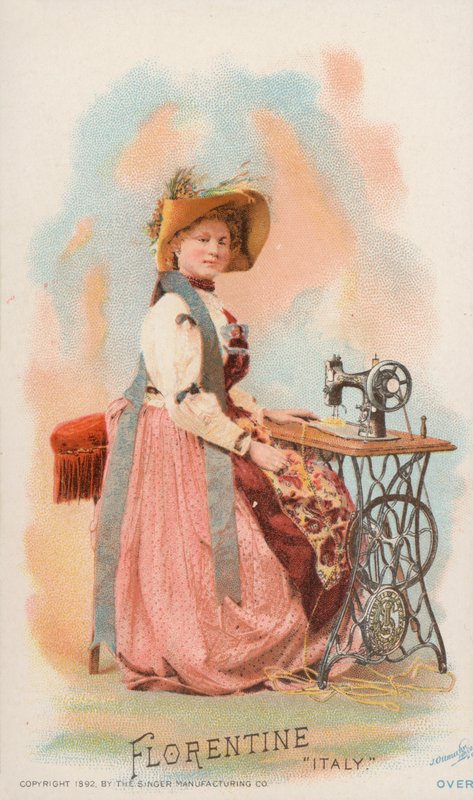 Symaskine, Florentine, Italien af American School