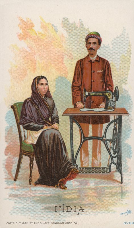 Symaskine, Indien af American School