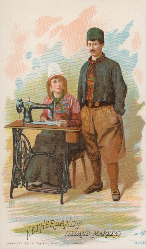 Symaskine, Holland, Ø Marken af American School