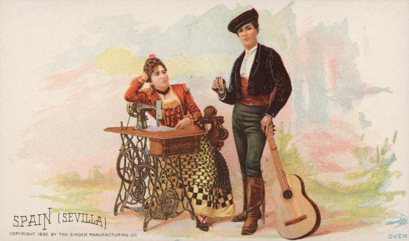 Symaskine, Spanien, Sevilla af American School