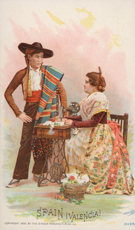 Symaskine, Spanien, Valencia af American School