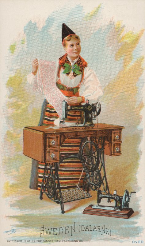 Symaskine, Sverige, Dalarne af American School