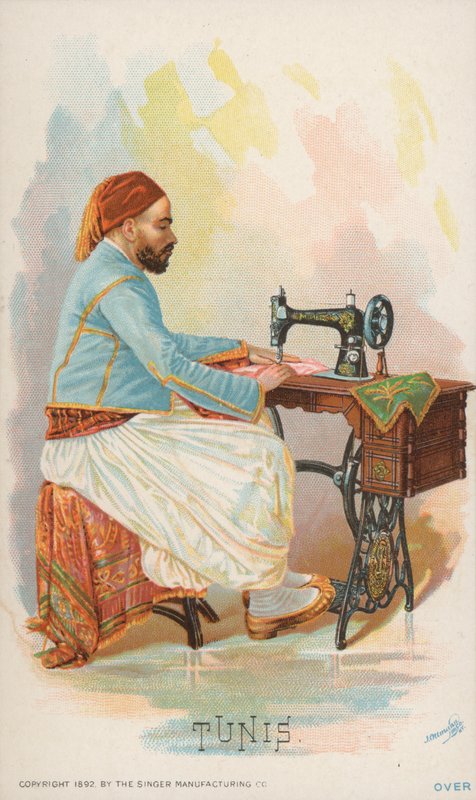 Symaskine, Tunis af American School