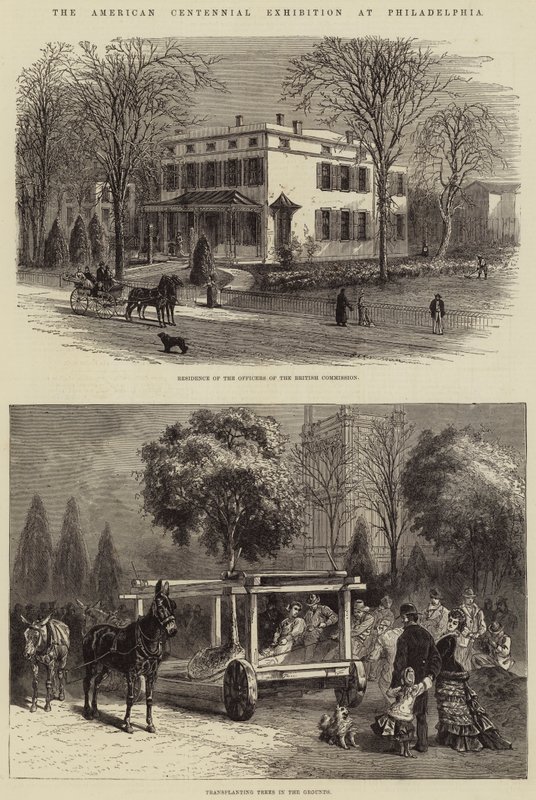 American Centennial Exhibition i Philadelphia af American School