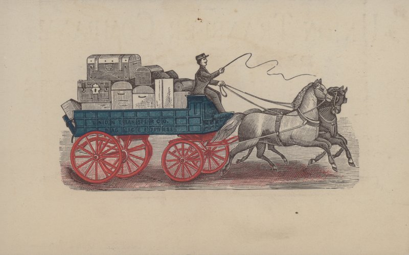 Union Transfer Co, Bagage Express af American School