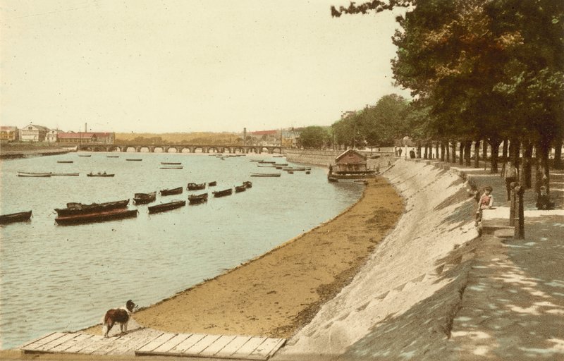 Barnstaple, Promenade og floden af English Photographer