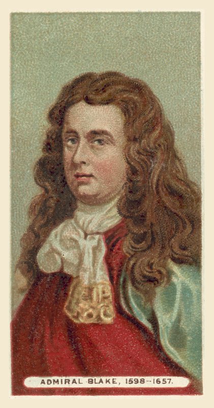 Admiral Blake, 1598-1657 af English School