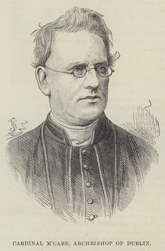 Kardinal MCabe, ærkebiskop af Dublin af English School