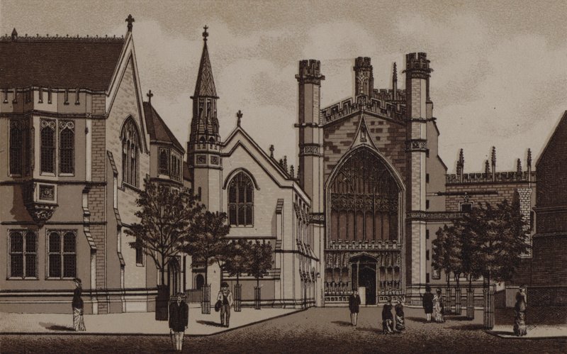 Chester Cathedral, West Front af English School