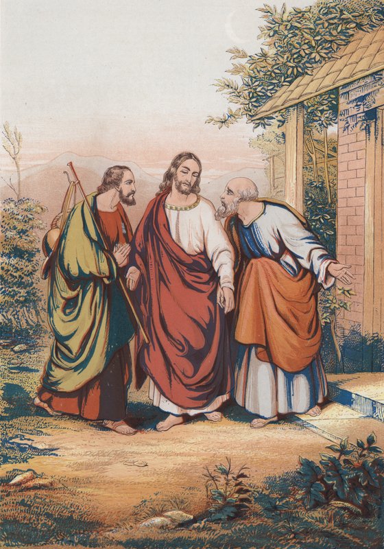 Kristus, Johannes og Peter af English School