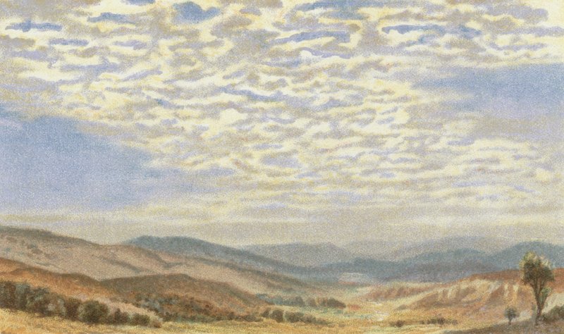 Skyer, Stratus Maculosus af English School