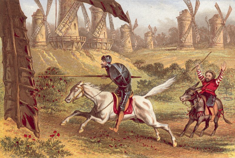 Don Quijote af English School