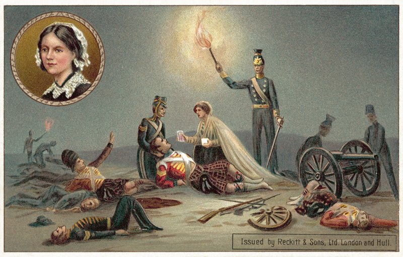 Florence Nightingale, Krimkrigen af English School